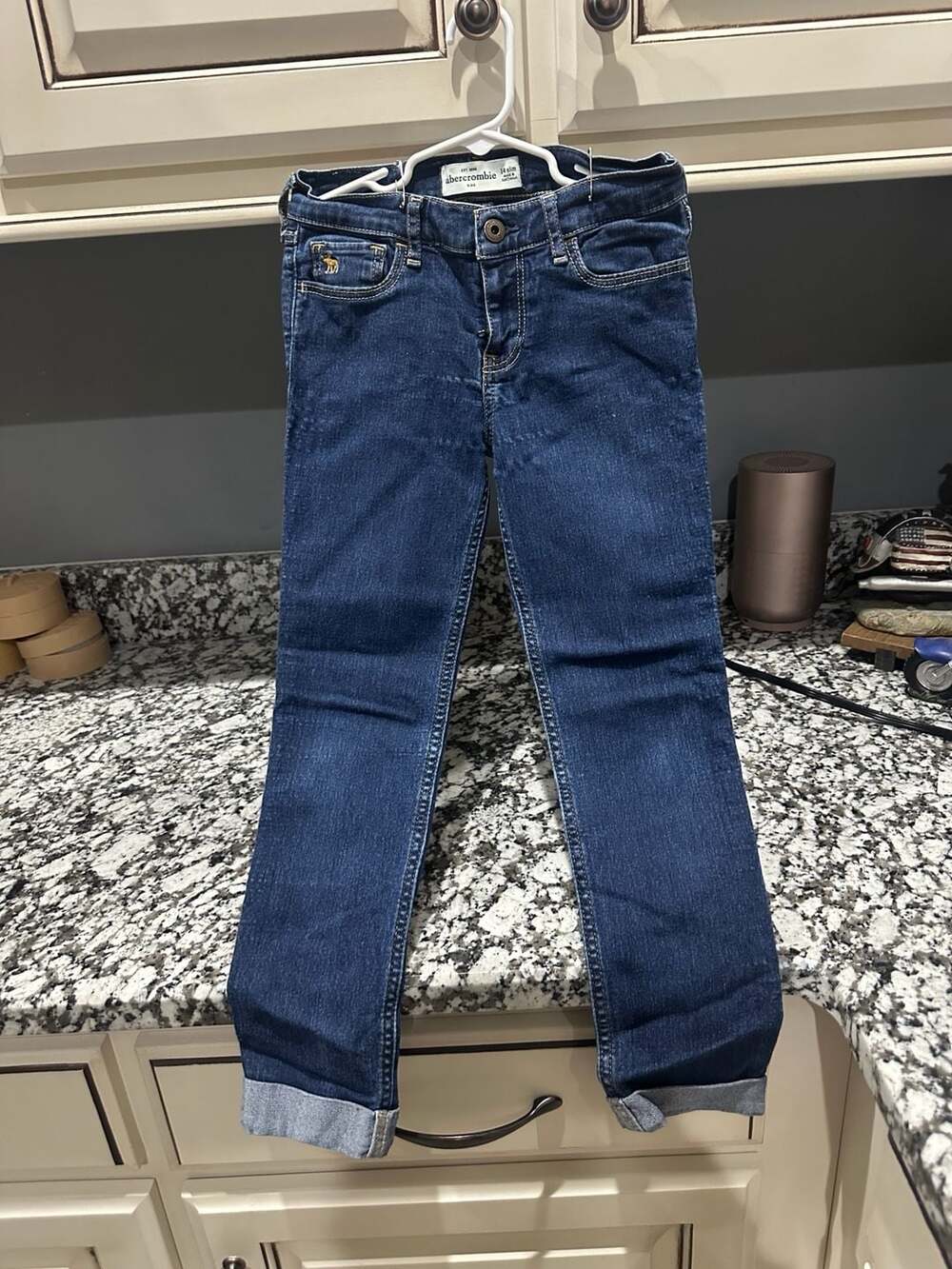 Abercrombie & Fitch Skinny Jeans Size 14 Slim Dark Wash Denim